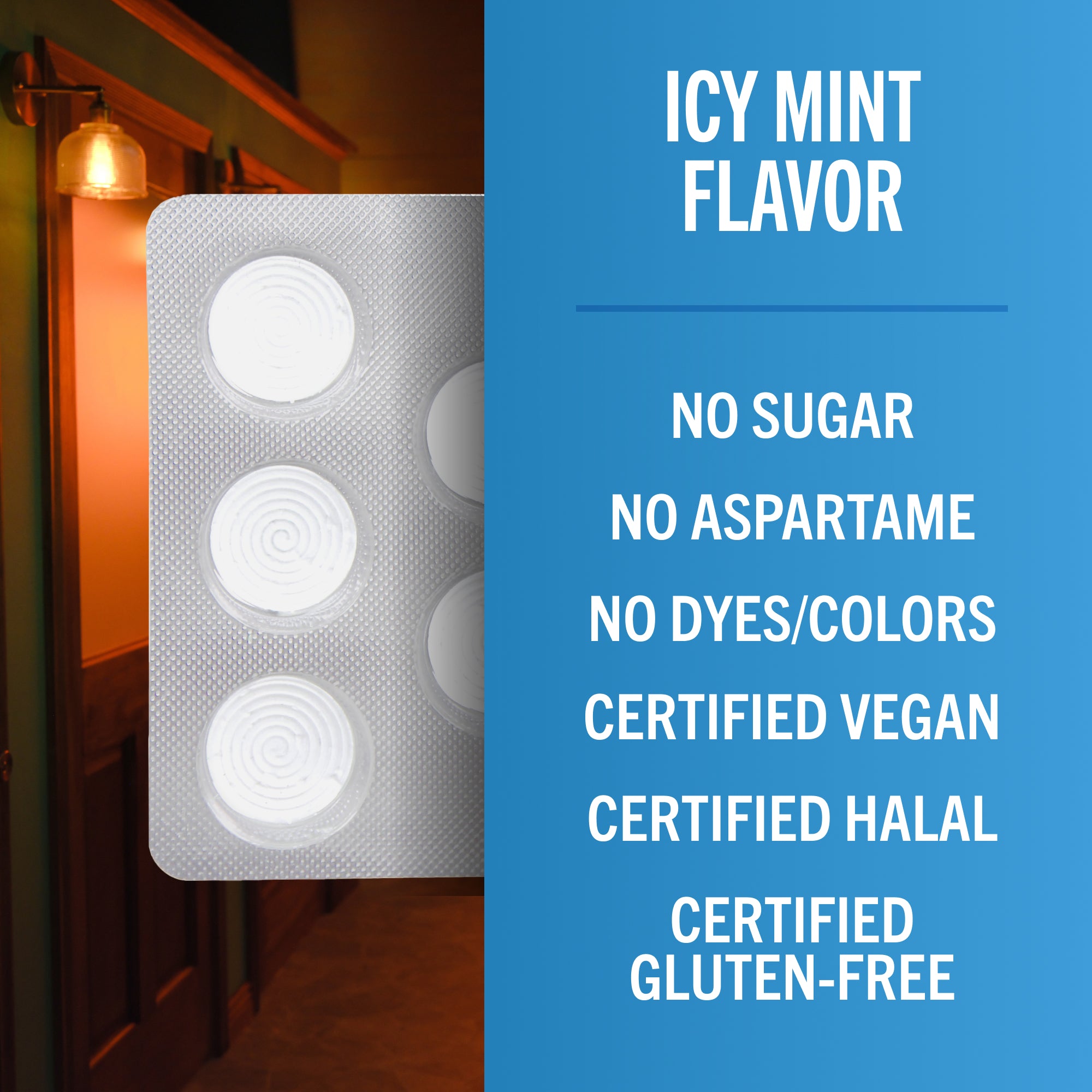 Chewing Gum, Invigorating Icy Mint Flavor - Image 7
